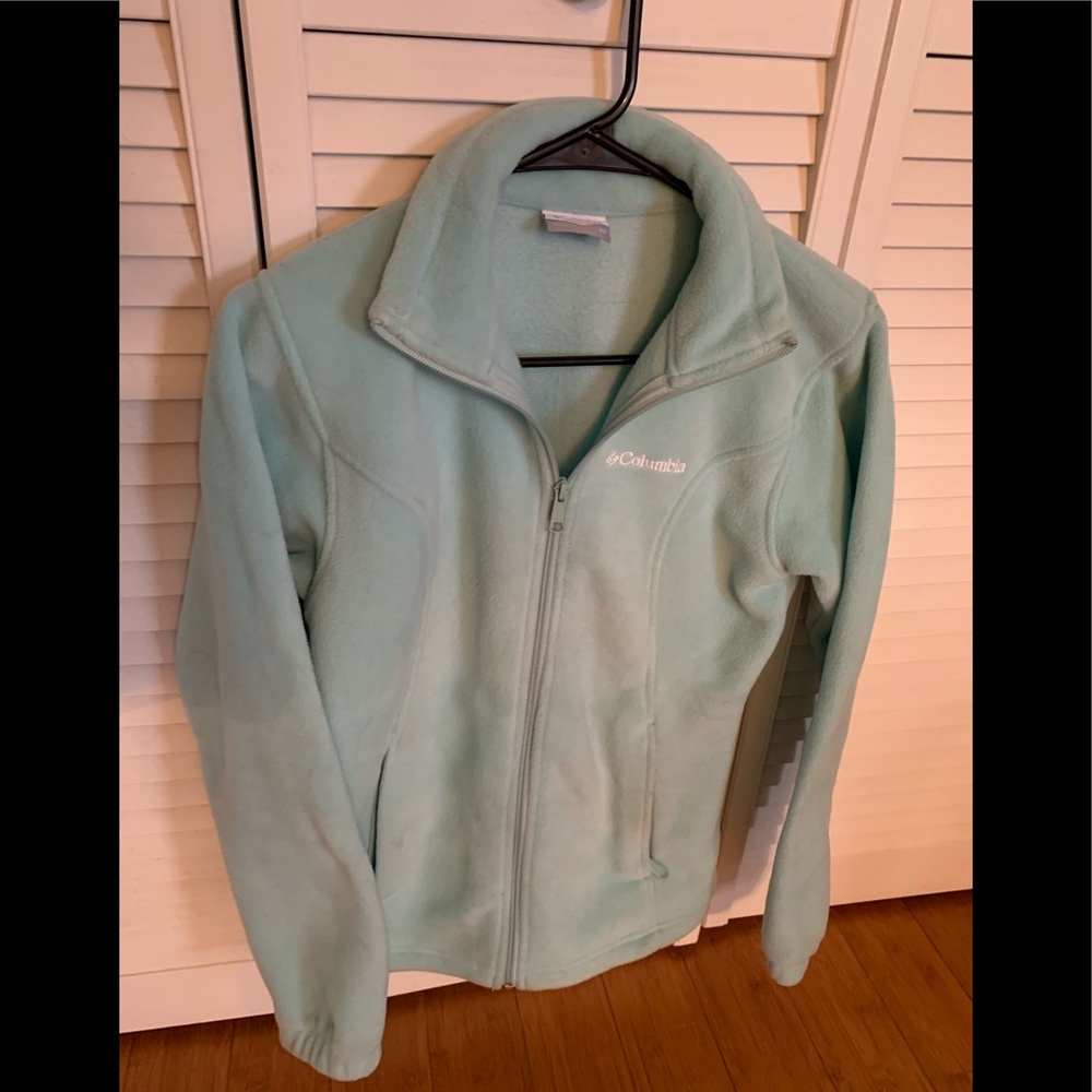 Light Blue Columbia Fleece Jacket